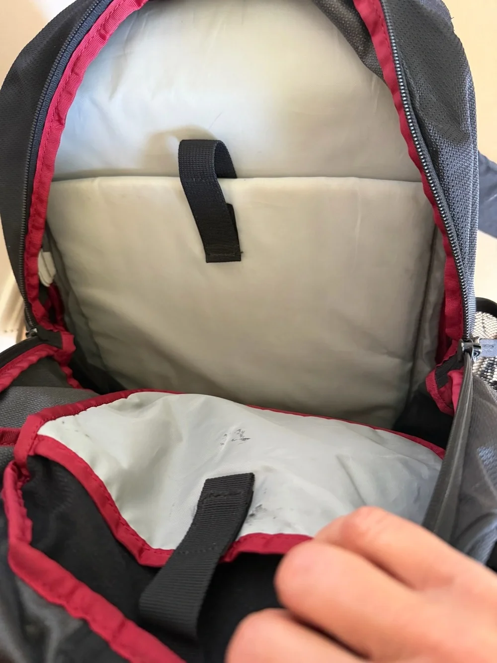 Victorinox ZFORCE ULTRA Black Backpack Conan O’Brien Logo Zip Padded Straps